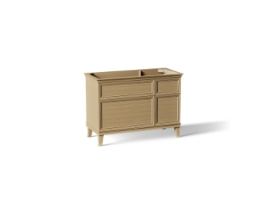 Kohler® 29481-WEK Artifacts™ 48 in Bathroom Vanity Cabinet, Light Oak