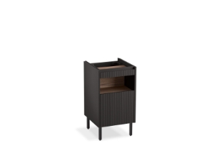 Kohler® 32160-DKS Spacity® 16-3/4 in Wall-Hung Bathroom Vanity Cabinet, Dark Steel