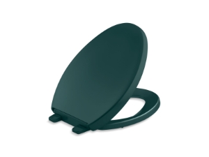 Kohler® 4008-17 Reveal® Quiet-Close™ Elongated Toilet Seat, Teal