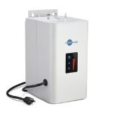 Insinkerator® 45468-ISE Showroom Digital Instant Hot Water Tank With F-2000S Filtration System, 2/3 gal Capacity, 12-1/2 in H, 15 to 125 psi Pressure