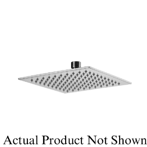 Jaclo® S209-2.0-SG Rain Machine® Square Showerhead, 2.0 gpm, Ceiling Mounting, 8 in Head, Satin Gold
