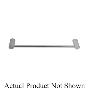 Jaclo® 3501-TB-24-PCH Contempo II Contemporary/Modern Wall Mount Towel Bar, 23-3/16 in L Bar, 2-3/4 in OAD, Brass