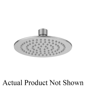 Jaclo® S206-2.0-SN Rain Machine® Contemporary/Modern Showerhead, 2 gpm Flow Rate, Ceiling/Wall Mount, 6 in Dia Head, Satin Nickel
