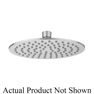 Jaclo® A POWER SHOWER S208-1.75-PCH Rain Machine® Contemporary/Modern Showerhead, 1.75 gpm Flow Rate, Ceiling/Wall Mount, 8 in Dia Head