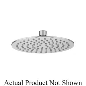 Jaclo® A POWER SHOWER S208-2.0-PB Rain Machine® Contemporary/Modern Showerhead, 2 gpm Flow Rate, Ceiling/Wall Mount, 8 in Dia Head, Polished Brass