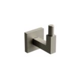 RIOBEL KS0BN Kubik Robe Hook Mount Momenti, Brushed Nickel