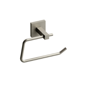 RIOBEL KS3BN Kubik Toilet Paper Holder Momenti, Brushed Nickel