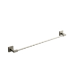 RIOBEL KS5BN Kubik Towel Ring Double Wall Mount, Brushed Nickel