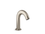 Kohler® 103BB76-SBNA-BN Oblo™ AC Powered Faucet, 0.5 gpm Flow Rate, 5-1/8 in H Spout, 1 Faucet Hole, Vibrant® Brushed Nickel, Touchless Function