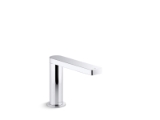 Kohler® 103C36-SATA-CP Composed® AC Powered Faucet, 0.35 gpm Flow Rate, 4-7/8 in H Spout, 1 Faucet Hole, Touchless Function, Polished Chrome