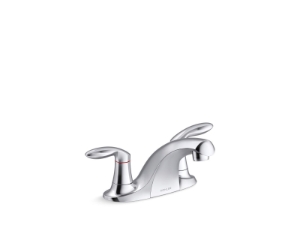 Kohler® 15240-4ATA-CP Coralais® Lavatory Faucet, Polished Chrome, 0.35 gpm Flow Rate