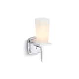 Kohler® 16268-AFL Light Sconce, (1) CFL Lamp, French Gold Housing