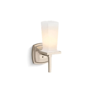 Kohler® 16268-BVL Light Sconce, (1) CFL Lamp, Vibrant® Brushed Bronze Housing