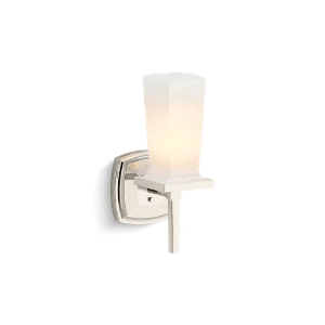 Kohler® 16268-SNL Light Sconce, (1) CFL Lamp, Polished Nickel Housing