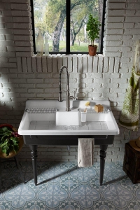 Kohler® 21105-V10 Farmstead® Transitional Leg, Enameled Cast Iron, 150th Peachblow