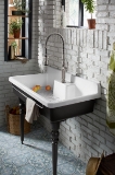 Kohler® 21105-H15 Farmstead® Transitional Leg, Enameled Cast Iron