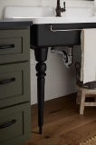 Kohler® 21105-H15 Farmstead® Transitional Leg, Enameled Cast Iron