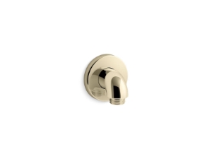 Kohler® 22172-AF Purist® Stillness® Wall Mount Supply Elbow, 1/2 in x G1/2-14 Nominal, NPT End Style, Brass, Vibrant® French Gold