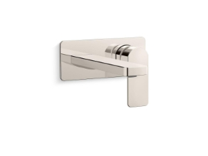 Kohler® 22567-4-SN Parallel® Faucet, 1.2 gpm Flow Rate, 1 Handle, 1 Faucet Hole, Vibrant® Polished Nickel