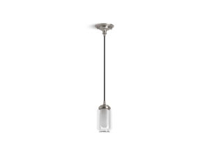 Kohler® 22653-PE01-BNL 22653-PE01 Mini Pendant, (1), 120 V, Brushed Nickel Housing