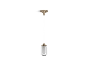 Kohler® 22653-PE01-BVL 22653-PE01 Mini Pendant, (1), 120 V, Brushed Bronze Housing