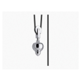 Kohler® 22654-PE01-CPL Artifacts® Adjustable Pendant Fixture, (1) Type B/Edison Lamp, 40 W Fixture, 120V, Polished Chrome Housing