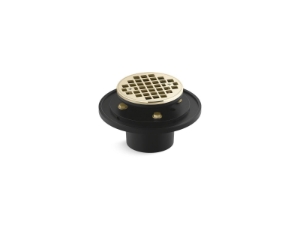 Kohler® 22671-AF ClearFlo™ Full-Assembly Shower Drain, Brass Drain, Vibrant® French Gold