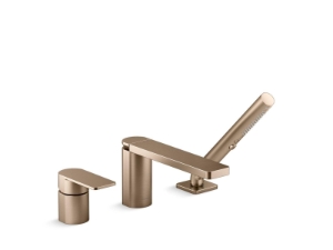 Kohler® 23488-4-BV Parallel® Faucet, 8 gpm Flow Rate, Vibrant® Brushed Bronze