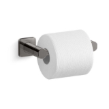 Kohler® 23528-TT Parallel® Pivoting Toilet Paper Holders, 3-9/16 in H, Zinc/Stainless Steel, Vibrant® Titanium