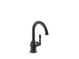 Kohler® 24074-BL Artifacts® Faucet, 1.5 gpm Flow Rate, Matte Black, 1 Handle