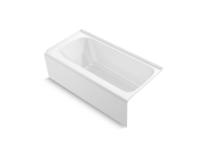 Kohler® 25830-RA-0 Avec™ Bathtub, Soaker, 60 in L x 30 in W, Right Drain, White