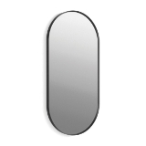 Kohler® 26051-BLL K-26051 Essential Decorative Mirror, Capsule Shape, 20-1/16 in L x 40-1/16 in W, Matte Black
