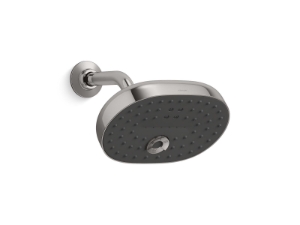 Kohler® 26290-G-TT Statement® Showerhead, 1.75 gpm Max Flow, 3 Sprays, 5-9/16 in H x 7-15/16 in W x 3-3/4 in D Head, G1/2 Connection, Vibrant® Titanium