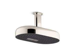 Kohler® 26295-G-SN Statement® Shower Head, 1.75 gpm Flow Rate, Ceiling Mounting, Vibrant® Polished Nickel