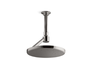 Kohler® 26301-G-TT Statement® Open Rain Iconic Round 9 in Single-Function Rainhead, 1.75 gpm, Vibrant Titanium