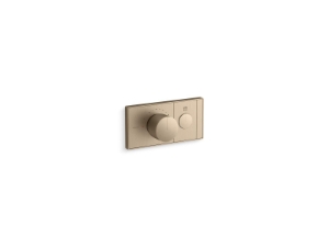 Kohler® 26345-9-BV Thermostatic Valve, Zinc Body, Vibrant® Brushed Bronze