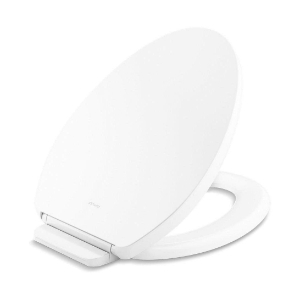 Kohler® 26801-0 Impro® Readylatch® Quiet-Close™ Elongated Toilet Seat, White