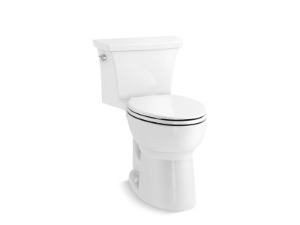 Kohler® 26813-0 K-26813 1-Piece Toilet, Highline, Elongated Bowl, 16-1/4 in H Rim, 12 in Rough-In, 1.28 gpf Flush Rate, White