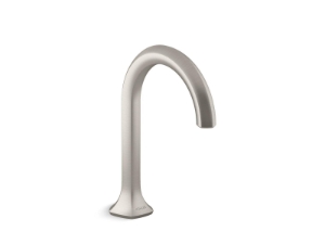 Kohler® 27008-K-BN Occasion® Deck-Mount Sink Spout, Premium Metal, Vibrant® Brushed Nickel