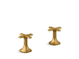 Kohler® 27018-3-2MB Occasion® Deck-Mount Bathtub Faucet Handle, Premium Metal, Vibrant® Brushed Moderne Brass