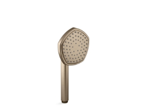 Kohler® 27052-G-BV Occasion® Handshower, 1.75 gpm Max Flow, 1 Spray, 4-13/16 in W Head, G1/2 Connection, Vibrant® Brushed Bronze