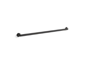 Kohler® 27083-BL Occasion® Accessories Grab Bar, 44-13/16 in L, Matte Black, Stainless Steel