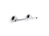 Kohler® 27387-CP Bellera® Horizontal Paper Holder, 1 Roll Capacity, 2-1/2 in H, Zinc, Polished Chrome