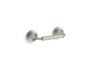 Kohler® 27429-BN Riff® Pivoting Wall Mounted Toilet Paper Holder, 2-5/8 in H, Zinc, Vibrant® Brushed Nickel