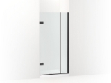 Kohler® 27709-10L-BL Composed™ 3/8" Pivot Door Glass and Hardware, No Handle, Matte Black