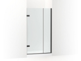 Kohler® 27710-10L-BL Composed™ 3/8" Pivot Door Glass and Hardware, No Handle, Matte Black