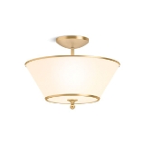 Kohler® 27859-FM02-2GL Light, (2) Incandescent Lamp, 120 VAC, Brushed Moderne Brass Housing