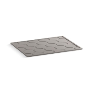 Kohler® 27935-1WT Protective Floor Liner, Thermoplastic Elastomer, Mohair Gray