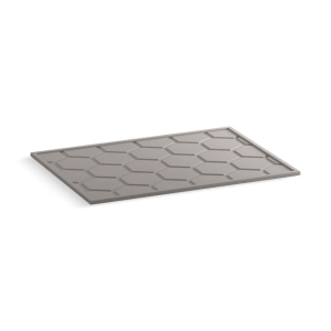 Kohler® 27937-1WT Protective Floor Liner, Thermoplastic Elastomer, Mohair Gray
