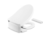 Kohler® 28119-0 Remote Toilet Seat, C3-325, Elongated Bowl, Plastic, White